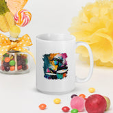 Drumming Up A Storm White glossy mug - Beyond T-shirts